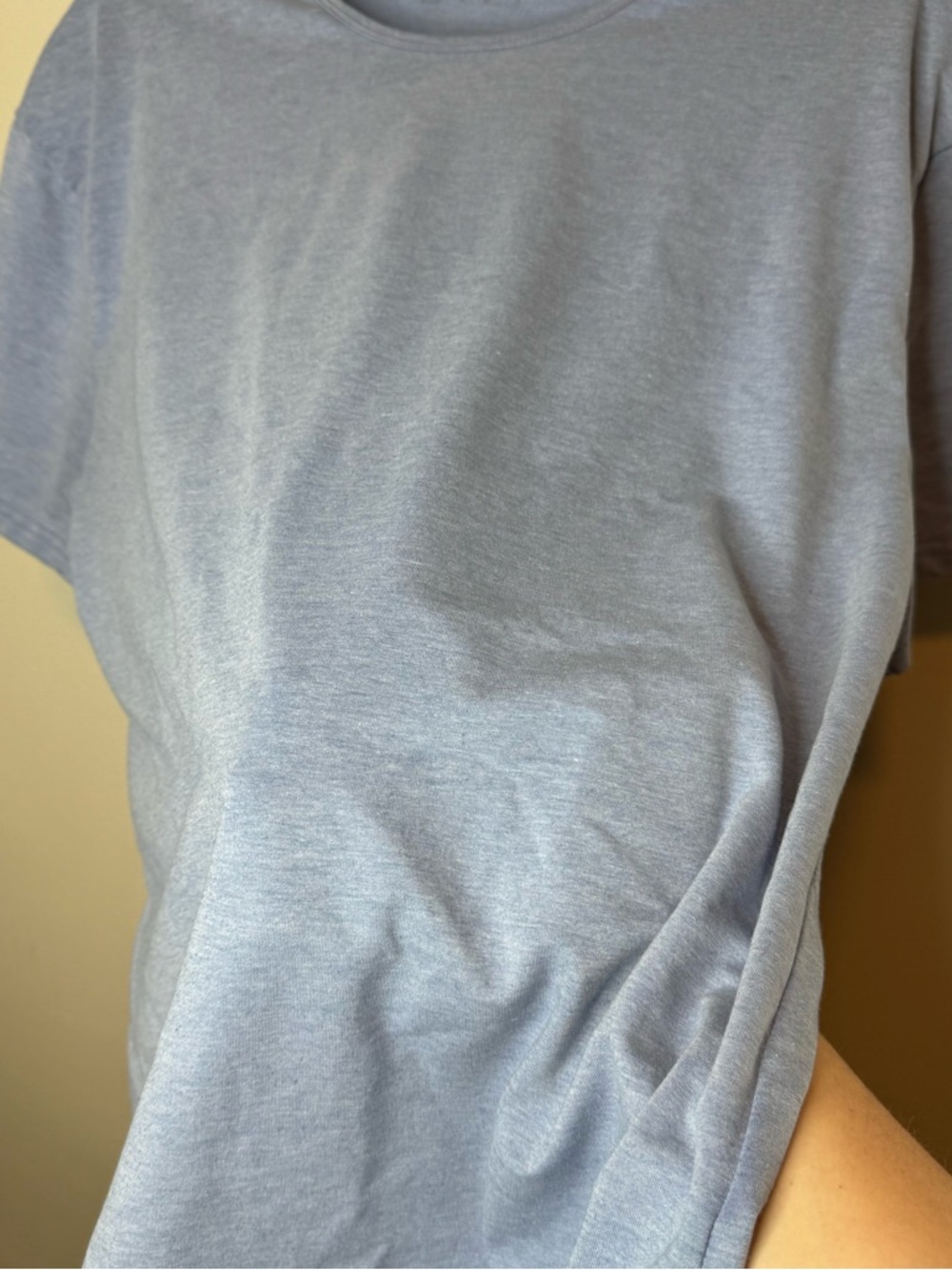 BYLT Men’s Short Sleeve Tee Shirt Athletic Light Blue - Picture 8 of 9